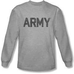 Army - Mens Star Longsleeve T-Shirt