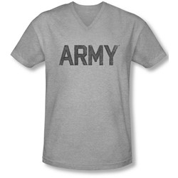 Army - Mens Star V-Neck T-Shirt