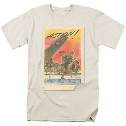 Army - Mens Action Poster T-Shirt