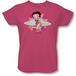 Betty Boop - Womens Surf T-Shirt
