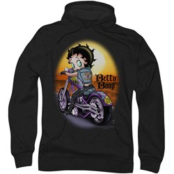 Betty Boop - Mens Wild Biker Hoodie