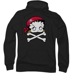 Betty Boop - Mens Pirate Hoodie