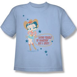 Betty Boop - Big Boys Hot And Spicy Cowgirl  T-Shirt