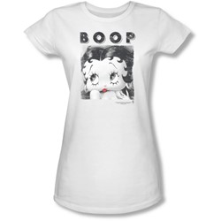 Betty Boop - Juniors Not Fade Away Sheer T-Shirt