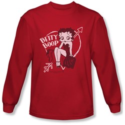 Betty Boop - Mens Lover Girl Longsleeve T-Shirt