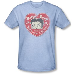 Betty Boop - Mens Fan Club Heart T-Shirt