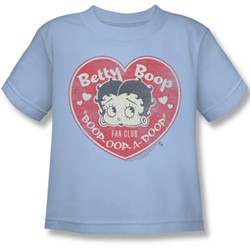 Betty Boop - Little Boys Fan Club Heart T-Shirt