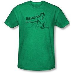 Bruce Lee - Mens Brush Lee T-Shirt