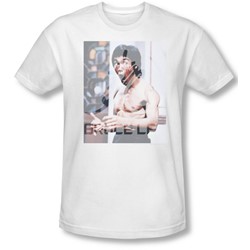 Bruce Lee - Mens Revving Up Slim Fit T-Shirt
