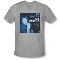 Bruce Lee - Mens Water V-Neck T-Shirt