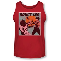 Bruce Lee - Mens Comic Panel Tank-Top