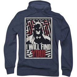 Batman - Mens I Will Fnd You Hoodie