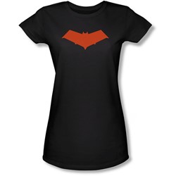 Batman - Juniors Red Hood Sheer T-Shirt