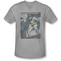Batman - Mens Bat Origins V-Neck T-Shirt