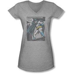 Batman - Juniors Bat Origins V-Neck T-Shirt