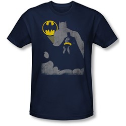 Batman - Mens Bat Knockout Slim Fit T-Shirt