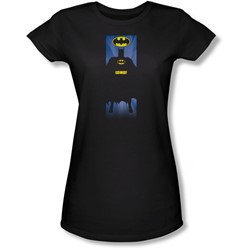 Batman - Juniors Batman Block Sheer T-Shirt