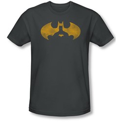 Batman - Mens Bat Symbol Knockout Slim Fit T-Shirt