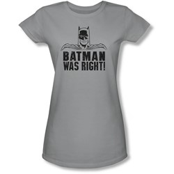 Batman - Juniors Was Right Sheer T-Shirt