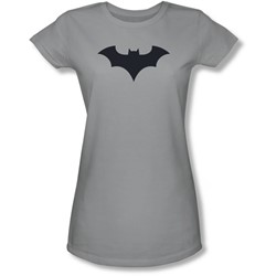 Batman - Juniors 52 Title Logo Sheer T-Shirt