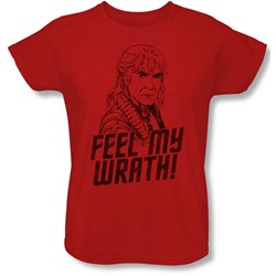 Star Trek - Womens My Wrath  T-Shirt
