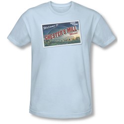 Under The Dome - Mens Postcard Slim Fit T-Shirt