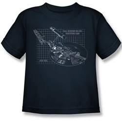 Star Trek - Little Boys Enterprise Prints T-Shirt