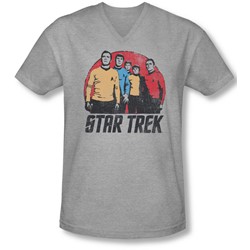 Star Trek - Mens Landing Party V-Neck T-Shirt