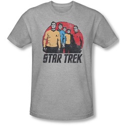 Star Trek - Mens Landing Party Slim Fit T-Shirt