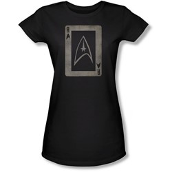 Star Trek - Juniors Tos Ace Sheer T-Shirt