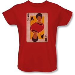 Star Trek - Womens Tos Queen T-Shirt