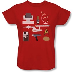 Star Trek - Womens Tos Gift Set T-Shirt