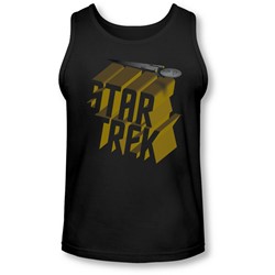 Star Trek - Mens 3D Logo Tank-Top