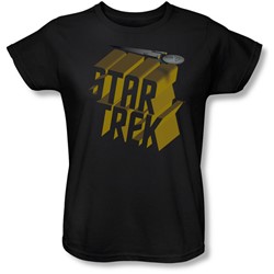 Star Trek - Womens 3D Logo T-Shirt
