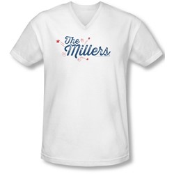 Millers - Mens Logo V-Neck T-Shirt
