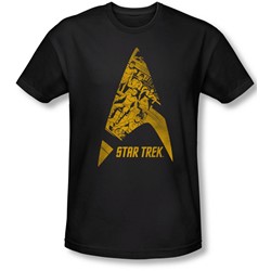 Star Trek - Mens Delta Crew Slim Fit T-Shirt