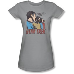 Star Trek - Juniors Federation Men Sheer T-Shirt