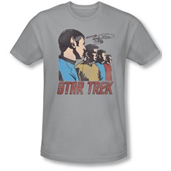 Star Trek - Mens Federation Men Slim Fit T-Shirt