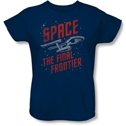 Star Trek - Womens Space Travel T-Shirt