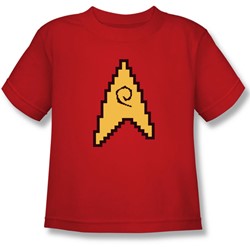 Star Trek - Little Boys 8 Bit Engineering T-Shirt