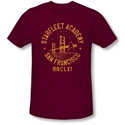 Star Trek - Mens Collegiate Bridge Slim Fit T-Shirt