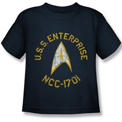 Star Trek - Little Boys Collegiate T-Shirt