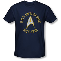Star Trek - Mens Collegiate Slim Fit T-Shirt