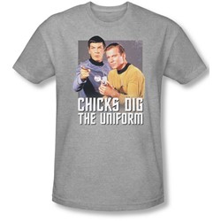 Star Trek - Mens Chicks Dig Slim Fit T-Shirt