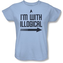 Star Trek - Womens With Illogical T-Shirt
