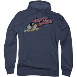 Mighty Mouse - Mens Mighty Retro Hoodie
