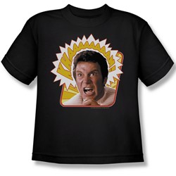 Star Trek - St / Khaaaaaan! Big Boys T-Shirt In Black