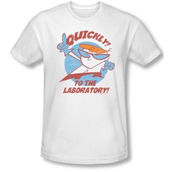 Dexter's Laboratory - Mens Quickly Slim Fit T-Shirt
