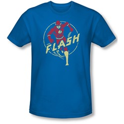 Dc - Mens Flash Comics Slim Fit T-Shirt