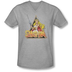 She Ra - Mens Rough Ra V-Neck T-Shirt